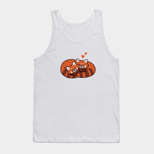 Cuddling Red Pandas Tank Top